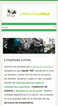 Mobile Screenshot of limpiezas-limsa.es